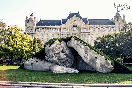 یک غول در میدان بوداپست