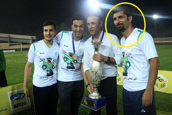 مردی که یحیی را قهرمان جام حذفی کرد +عکس