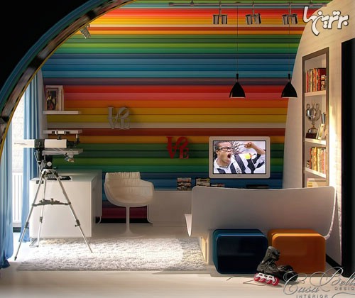 دکوراسیون اتاق کودک با ایده های رنگارنگ