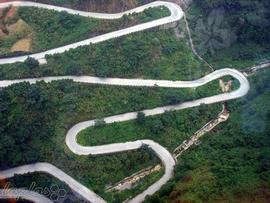 جاده ی مرگ یا راه بهشت در چین!