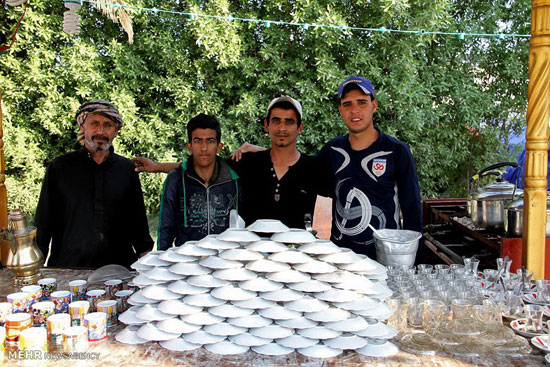 عکس: آماده سازی موکب ها برای استقبال از زائران اربعین حسینی