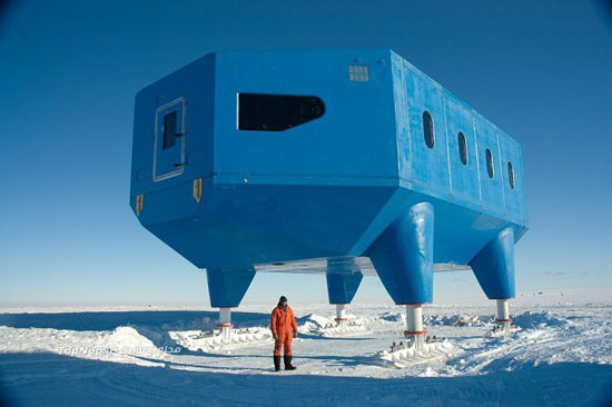 ایستگاه تحقیقاتی هالی VI در قطب جنوب (10 عکس)