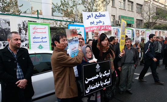راهپیمایی 13 آبان در تهران + عکس