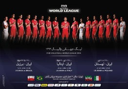 اخبار,اخبار ورزشی,والیبالیست‌های ایران در لیگ جهانی