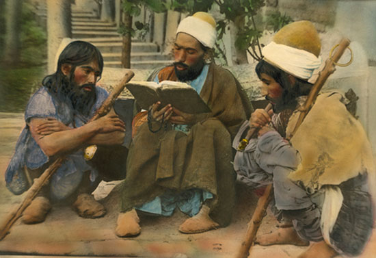 عکس رنگی در عهد قاجار