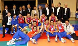 دیدارهای تداركاتی جوانان والیبالیست ایران