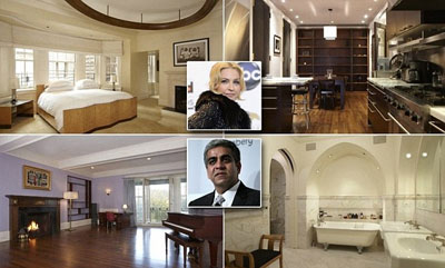 فروش آپارتمان خواننده معروف در مانهاتان , تصاویر آپارتمان خواننده معروف