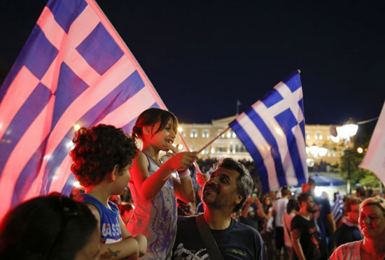 عکس: جشن پیروزی در یونان