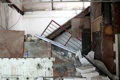 اخبار,اخبار اجتماعی ,تخریب  طبقه هفتم پاساژ علاءالدین