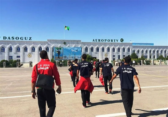 گزارش تصویری از ورود تیم ملی به داش‌آغوز