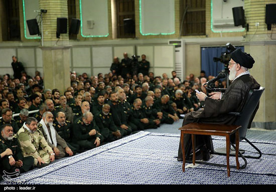 عکس: دیدار فرماندهان سپاه با رهبر انقلاب