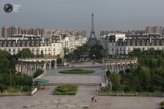 چینی ها کل پاریس را کپی کردند! +عکس