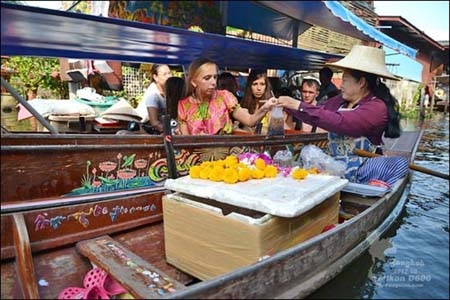 اخبار , اخبار گوناگون,بازار روی آب در تایلند,تصاویر بازاری روی آب