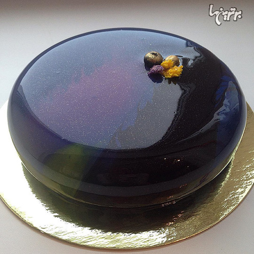 کیک های بی نظیر مرمری آینه ای