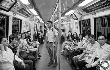 عکاس تایلندی , واگنهای مترو  , اخبار گوناگون
