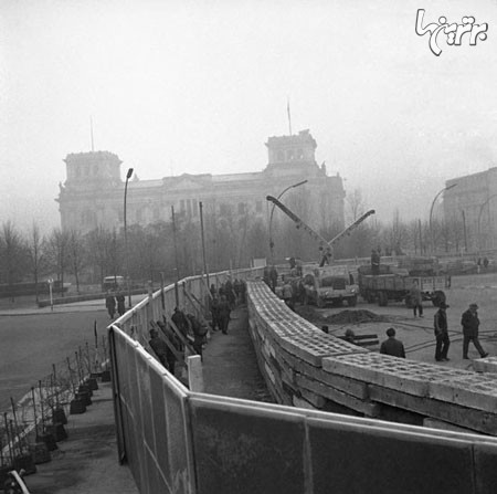 دیوار برلین در گذر زمان