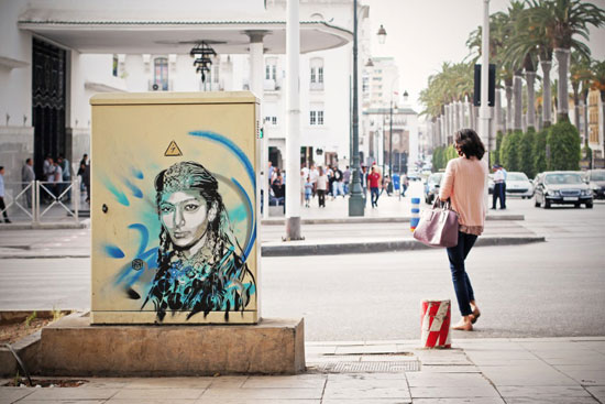 هنر خیابانی، مراکش را به یک بوم نقاشی زنده تبدیل کرد