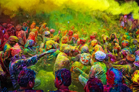 جشن رنگ ها,رسوم جشن هولی,فرهنگ زندگی