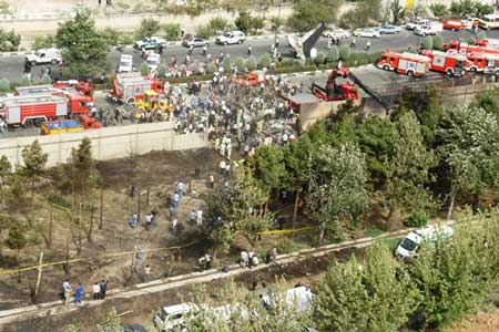 اخبار ,اخبار حوادث ,سانحه سقوط هواپیما در تهران