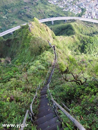 شگفت انگیزترین پله دنیا,جزیره هاوایی