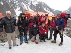 برودپیک,کوهنوردان ایرانی مفقود شده در برودپیک