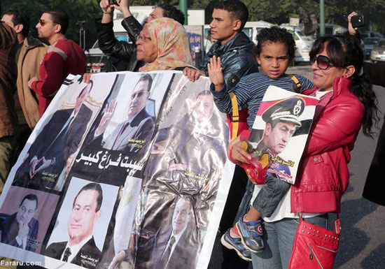 عکس: آخرین جلسه دادگاه حسنی مبارک