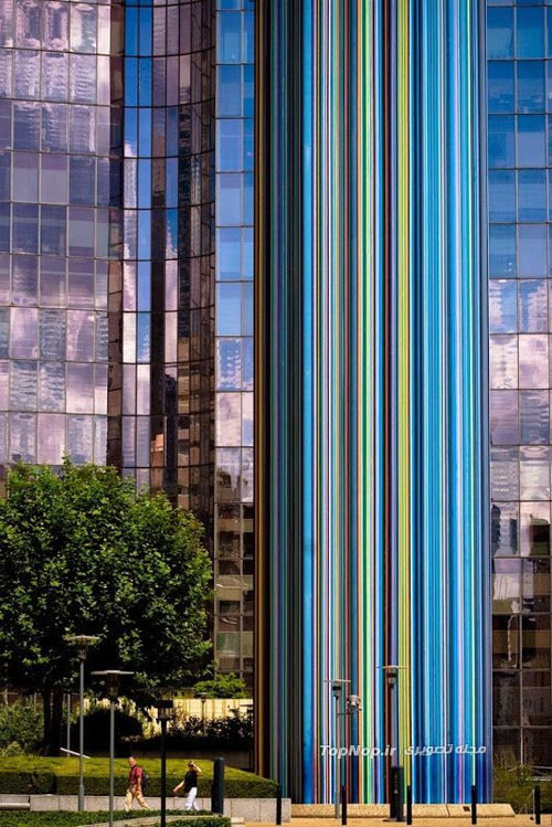 دودکش 30 متری رنگارنگ +عکس