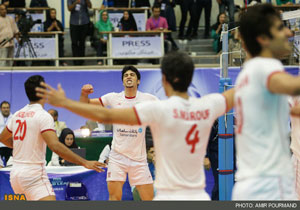 تیم ملی والیبال ایران , مرحله نیمه‌نهایی رقابت‌های قهرمانی مردان آسیا 