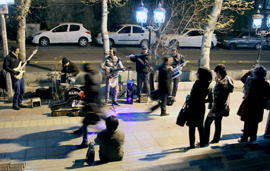 تصاویر/ کنسرت‌های خیابانی در تهران