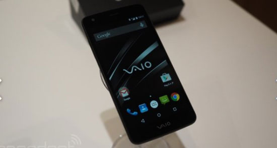 اولین گوشی هوشمند «VAIO» آمد +عکس