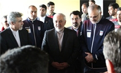 اخبار, ظریف در اردوی تیم ملی فوتبال در اتریشد