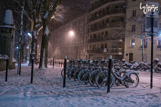 پاریس در زمستان