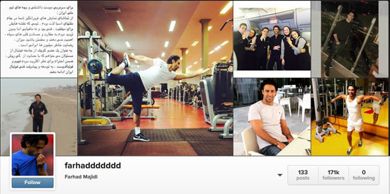 محبوب ترین ورزشکاران ایرانی در اینستاگرام