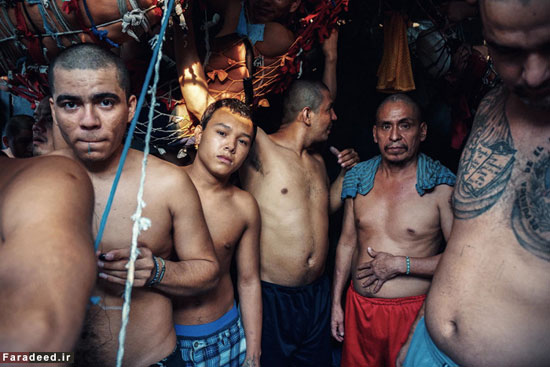 تبهکاران مخوف «السالوادور» در قفس + عکس