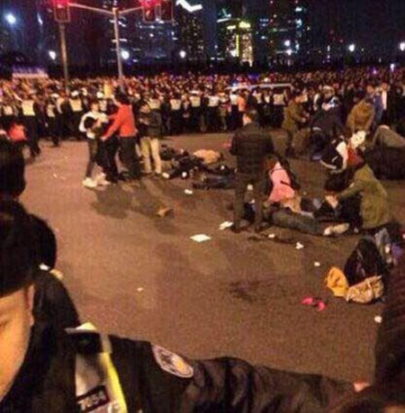 اخبار,اخبارحوادث,مراسم جشن آغاز سال ۲۰۱۵ در  شانگهای