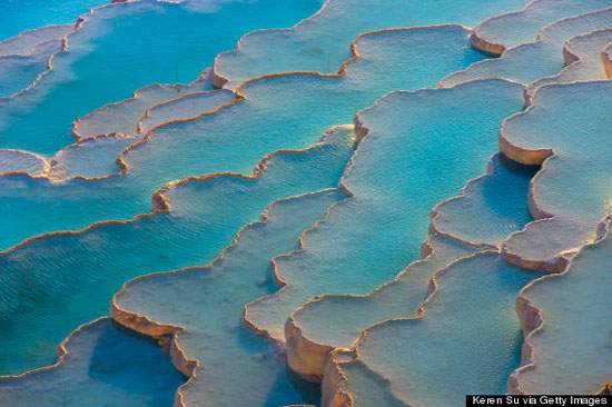 پاموک کاله، از عجایب طبیعی کشور ترکیه