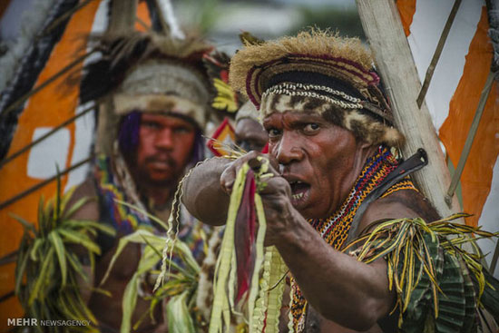 جشنواره قبایل در گینه جدید پاپوا