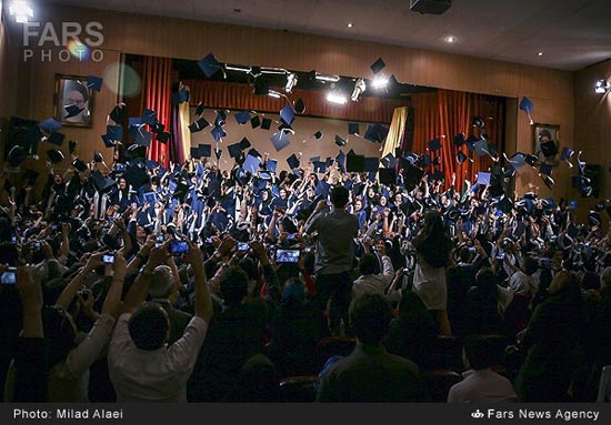 عکس: فارغ التحصیلی دانشجویان پلی تکنیک