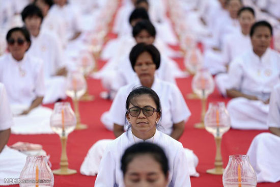 مراسم روز ماخا بوکا در تایلند