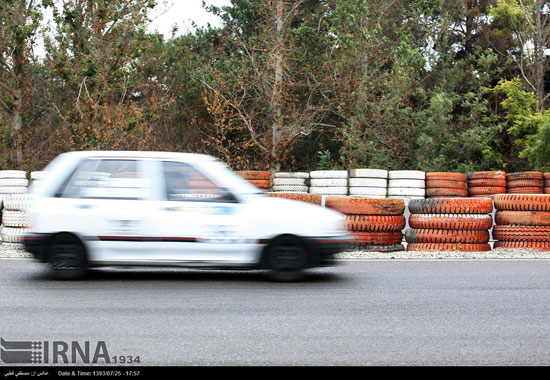 عکس: مسابقات اتومبیلرانی سرعت کشور