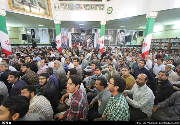 عکس: سخنرانی محمود احمدی نژاد در مشهد