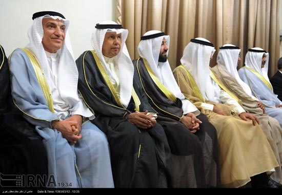 عکس: دیدار امیر کویت با رهبر معظم انقلاب