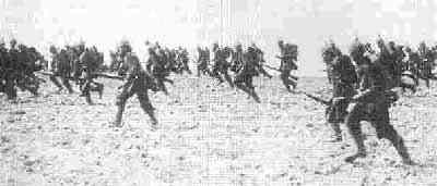 سربازان آلمان پیش به سوی نبرد