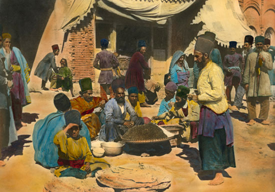 عکس رنگی در عهد قاجار