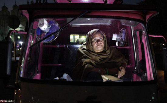تصاویر/ تاکسی زنان در پاکستان