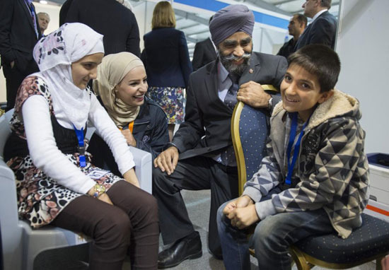 عکسهای تبلیعاتی دولت کانادا برای پذیرش پناهجویان سوری به این کشور