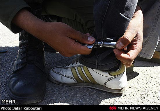 عکس: بازداشت اراذل واوباش در مشهد