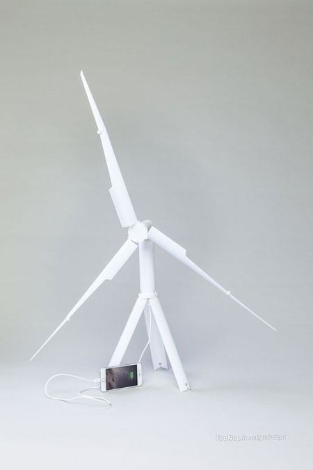 توربین های بادی قابل حمل برای شارژ موبایل