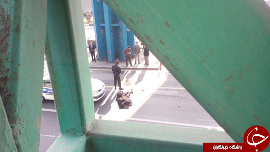 خودکشی دختر جوان در میدان رسالت +عکس