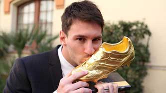 کفش طلای فوتبال اروپا,لیونل مسی